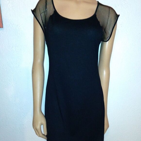 Made in Kenya black mini dress, L - Picture 2 of 9